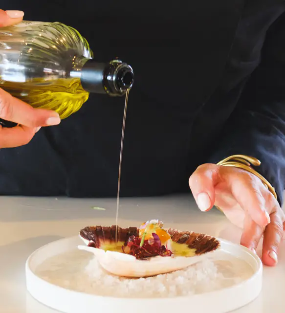 Edible Table, création culinaire de Laurine Dufrenne