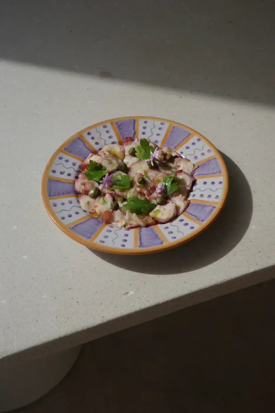 Edible Table, création de la cheffe Laurine Dufrenne